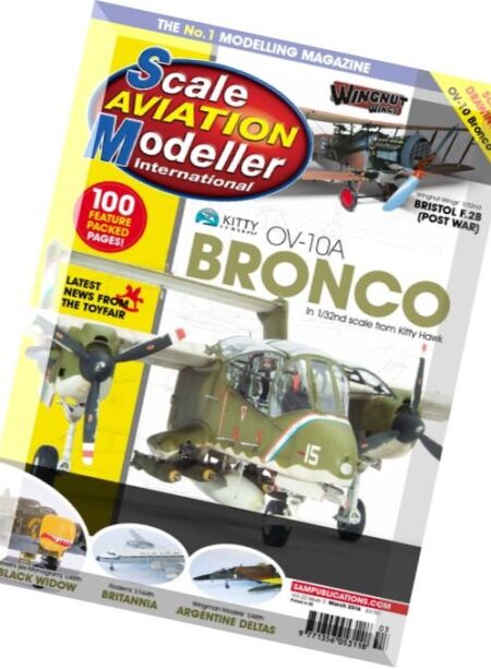 Scale Aviation Modeller International – March 2016 Cover
