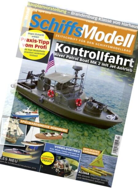 SchiffsModell – April 2016 Cover