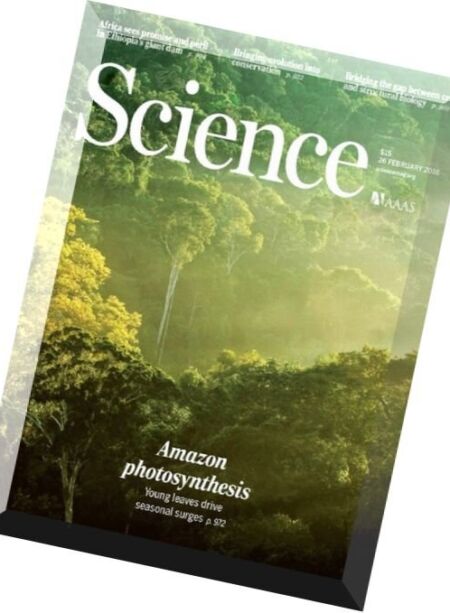 Science – 26 February 2016 Cover