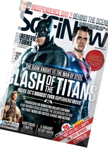 SciFiNow – Issue 117, 2016 Cover