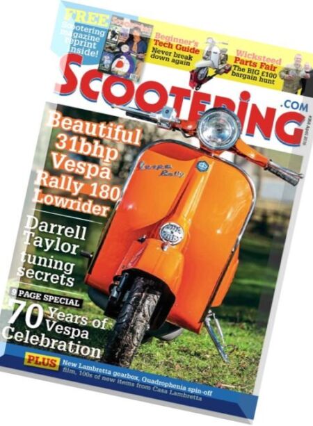 Scootering – April 2016 Cover