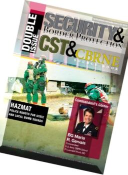 Security & Border Protection And CST & CBRNE Source Book – Q3, 2015