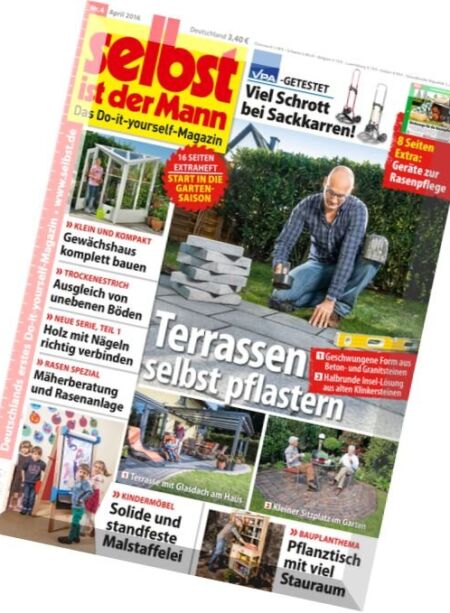 selbst ist der Mann – April 2016 Cover