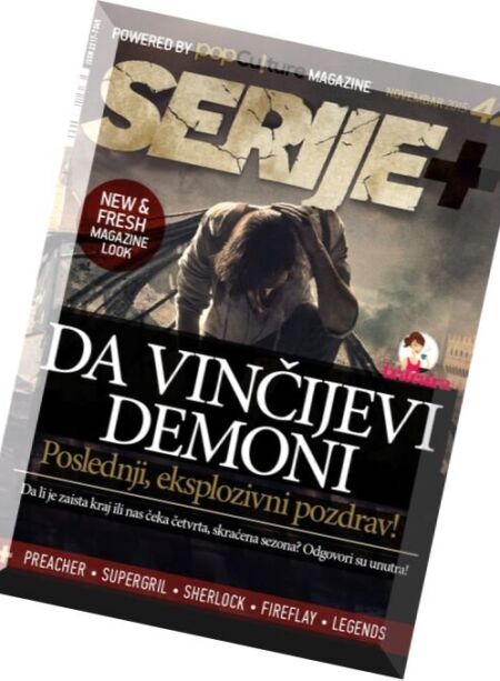 Serije+ Magazine – November 2015 Cover
