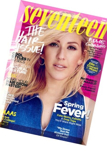 Seventeen USA – April 2016 Cover
