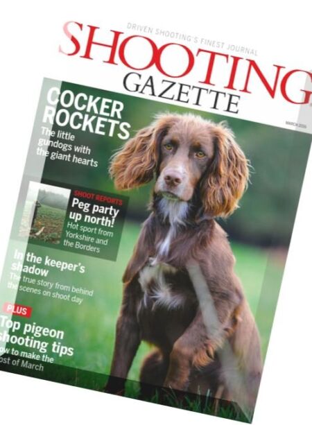Shooting Gazette – March 2016 Cover