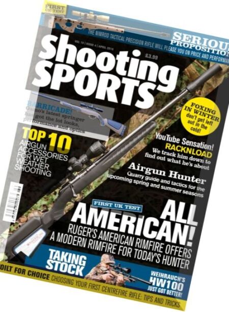 Shooting Sports – April 2016 Cover