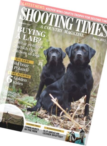 Shooting Times & Country – 30 March 2016 Cover