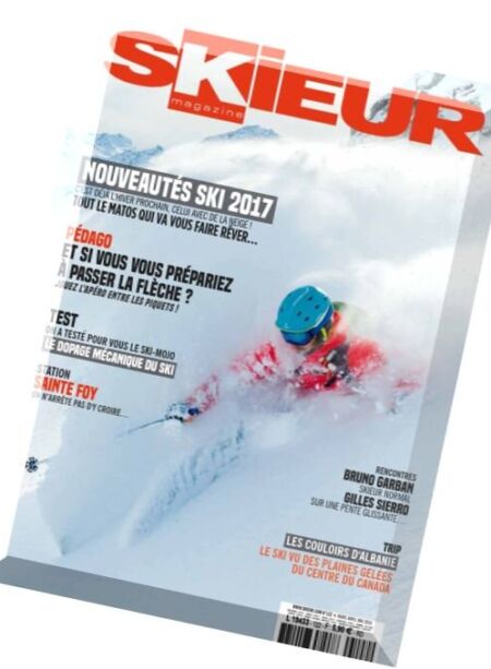 Skieur Magazine – Mars-Mai 2016 Cover