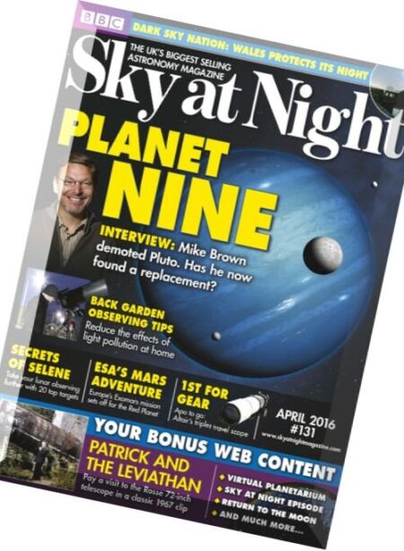 Sky at Night – April 2016 Cover