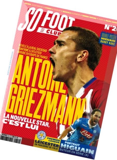 So Foot Club – N 20, 2016 Cover