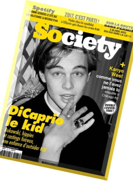 Society – 19 Fevrier au 3 Mars 2016 Cover