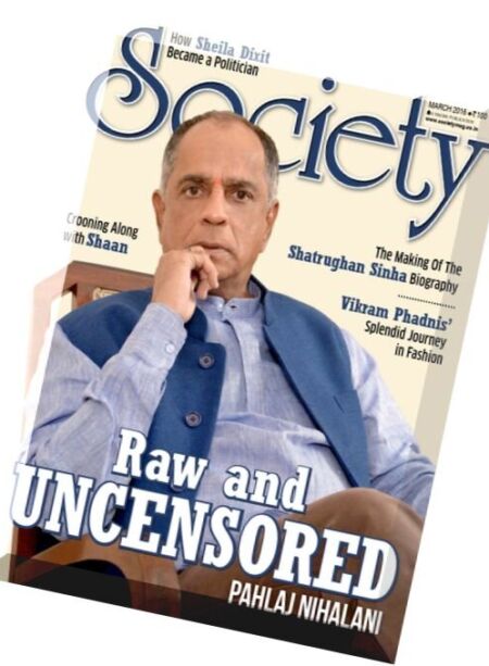 Society – March 2016 Cover