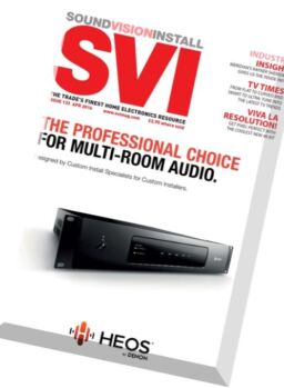 Sound Vision Install – April 2016