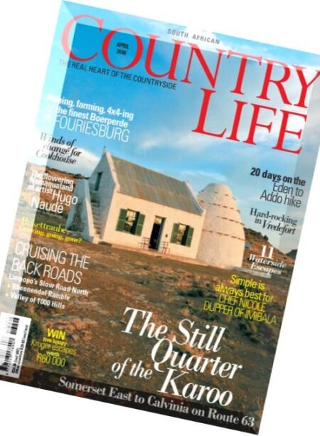South Africa Country Life – April 2016 Cover