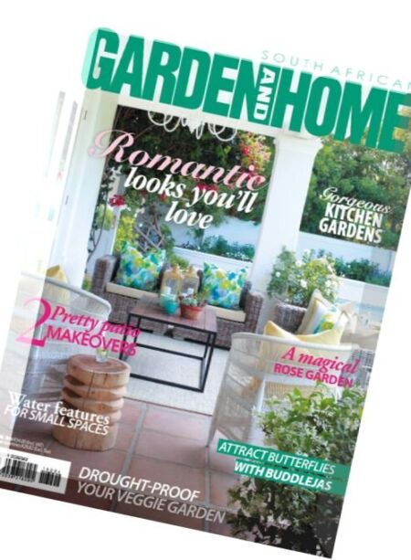 South African Garden and Home – April 2016 Cover