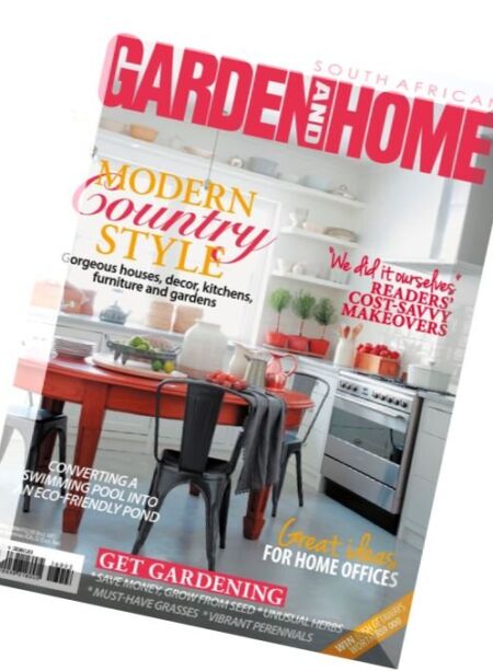 South African Garden and Home – March 2016 Cover