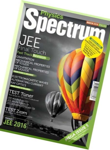 Spectrum Physics – March 2016 Cover