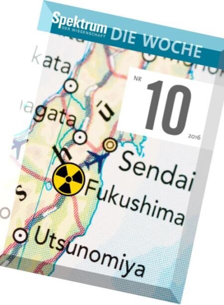 Spektrum – Die Woche – Nr.10, 2016 Cover