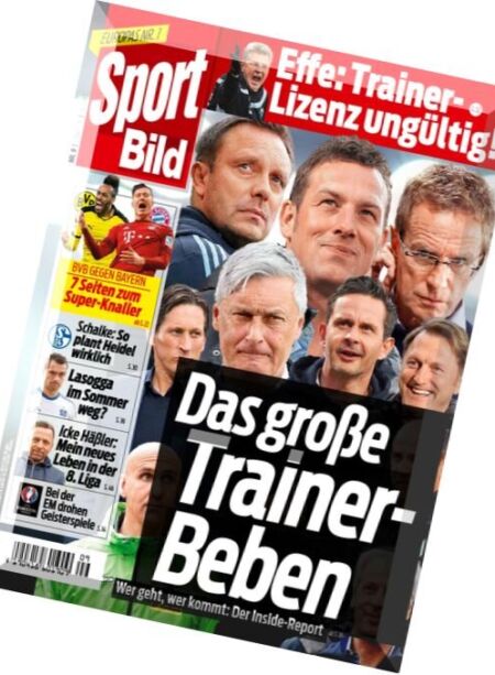 Sport Bild – 2 Marz 2016 Cover