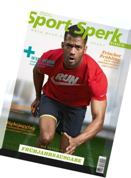 Sport Sperk Magazin – Fruhling 2016 Cover