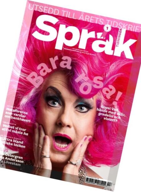 Spraktidningen – Nr.2, 2016 Cover