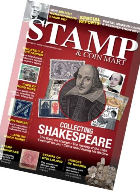 Stamp & Coin Mart – April 2016 Cover