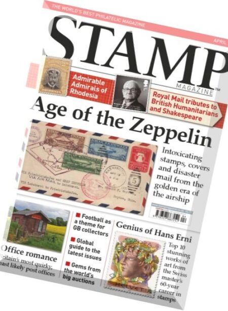 Stamp Magazine – April 2016 Cover