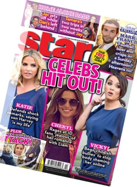 Star Magazine UK – 14 March 2016 Cover