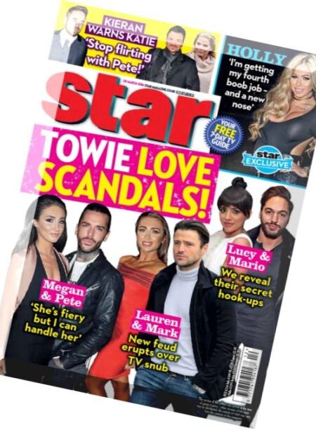 Star Magazine UK – 28 March 2016 Cover