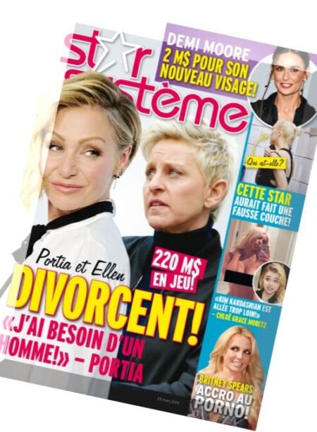 Star Systeme – 25 Mars 2016 Cover