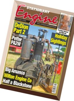 Stationary Engine – May 2016