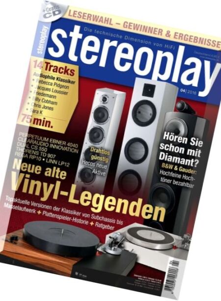 Stereoplay – April 2016 Cover