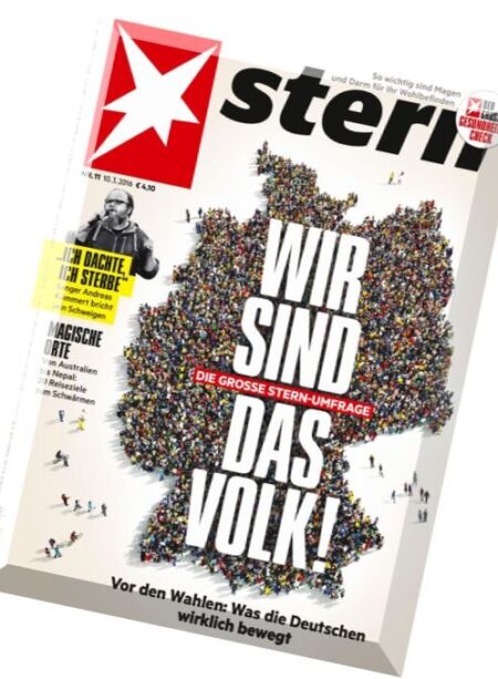 Stern – Nr.11, 10 Marz 2016 Cover