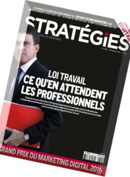 Strategies – 24 Mars 2016