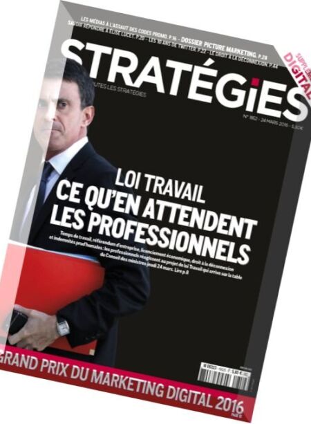Strategies – 24 Mars 2016 Cover