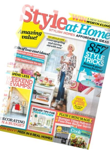 Style at Home UK – May 2016 Cover