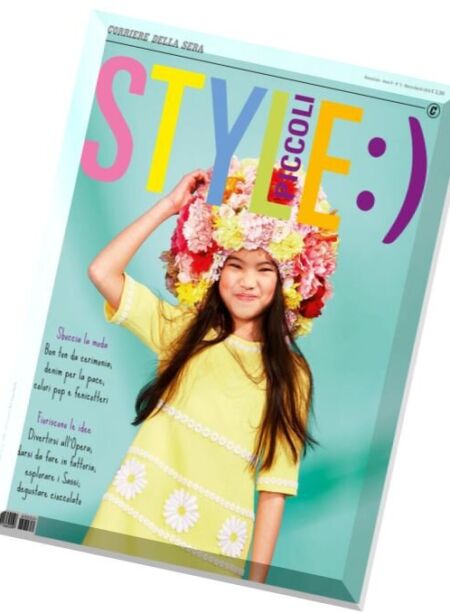 Style Piccoli – Marzo-Aprile 2016 Cover
