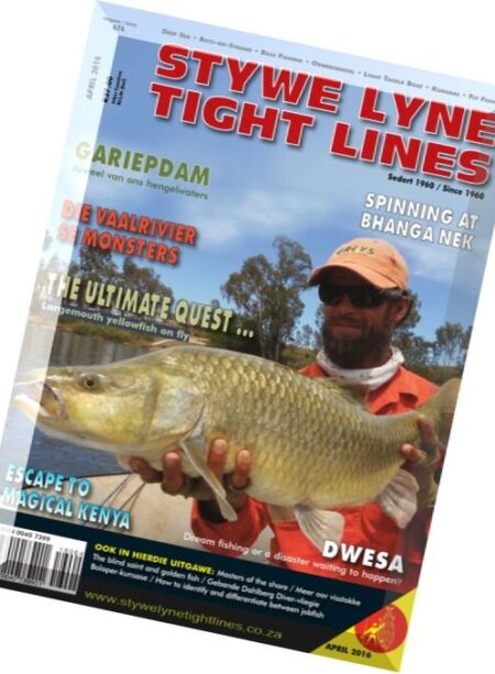 Stywe Lyne Tight Lines – April 2016 Cover