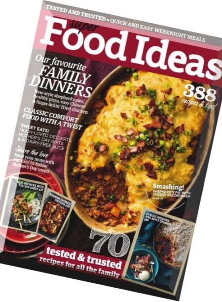 Super Food Ideas – May 2016 Cover