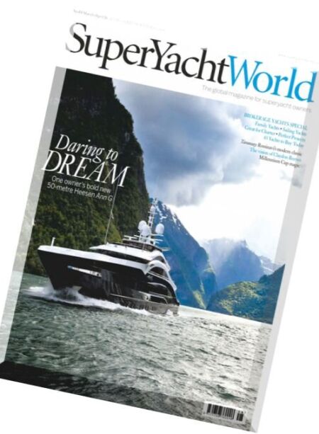 SuperYacht World – March-April 2016 Cover