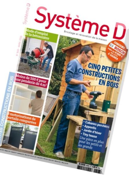 Systeme D – Avril 2016 Cover