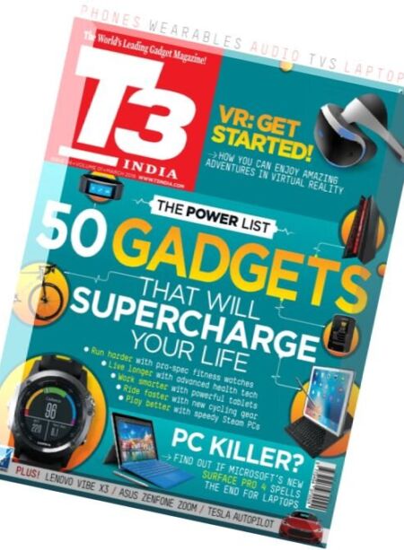 T3 India – March 2016 Cover