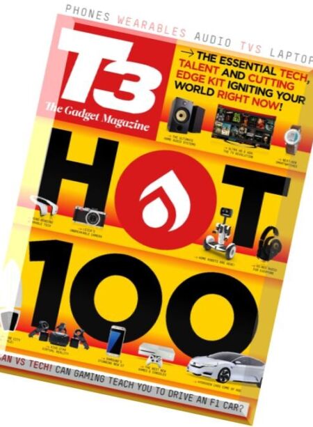 T3 UK – April 2016 Cover