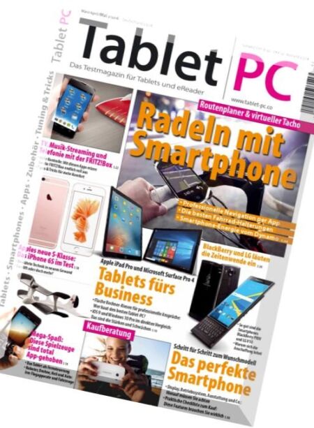 Tablet PC – Marz-Mai 2016 Cover