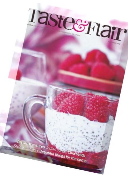 Taste & Flair – February 2016 Cover