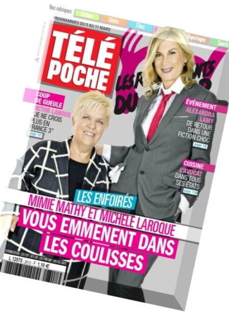 Tele Poche – 5 au 11 Mars 2016 Cover