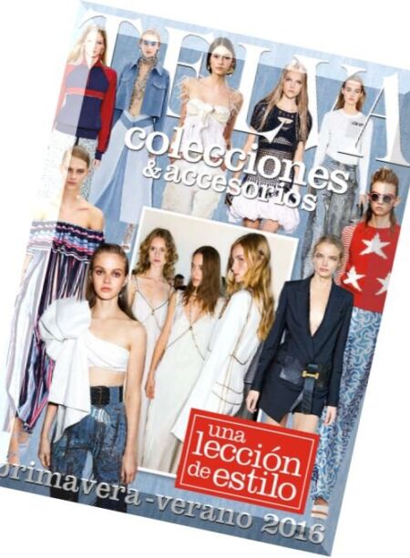 Telva Colecciones y Accesorios – Marzo 2016 Cover