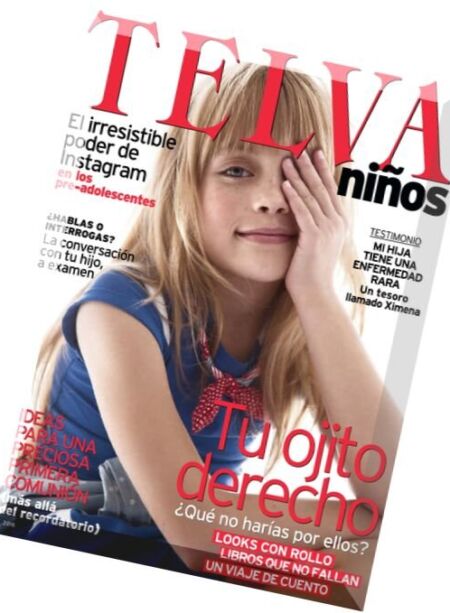 Telva Ninos – Abril 2016 Cover