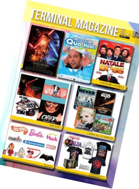 Terminal Magazine – Aprile 2016 Cover